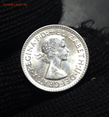 Австралия 3 пенса 1960 года, серебро. ШИКАРНАЯ До 04.12 - 20241010_185634
