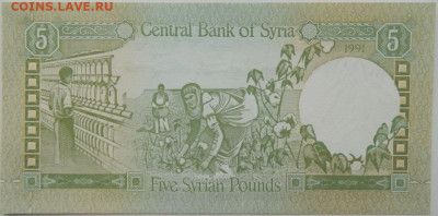 Сирия 5 фунтов 1991 г.  до 04.12.24 - DSCN3236.JPG