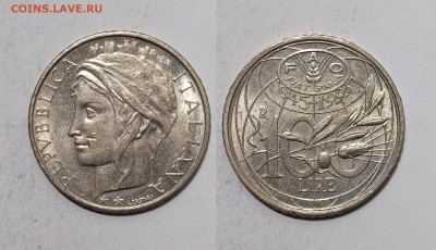 Италия 100 лир 1995 года ФАО - 30.11 - IMG_20241116_091246