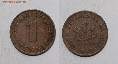 Германия 1 пфенниг 1949 года - 30.11 - IMG_20241116_091608