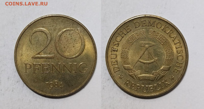 ГДР 20 пфеннигов 1984 года - 30.11 - IMG_20241116_091704