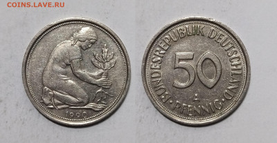 ФРГ 50 пфеннигов 1990 года - 30.11 - IMG_20241116_091723