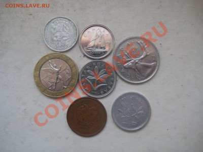 лот из 13 иностранных монет до 05.02.2012 в 22-00 - Зима 2011