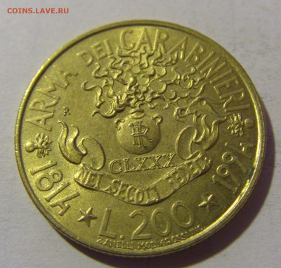 200 лир 1994 карабинеры Италия №2 06.12.2024 22:00 МСК - CIMG9421.JPG