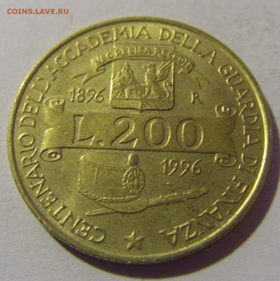 200 лир 1996 таможня Италия №1 06.12.2024 22:00 МСК - CIMG9429.JPG