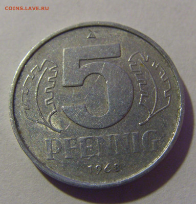 5 пфеннигов 1968 ГДР №1 06.12.2024 22:00 МСК - CIMG9648.JPG