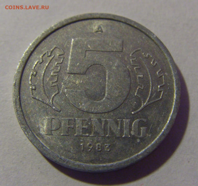 5 пфеннигов 1983 ГДР №1 06.12.2024 22:00 МСК - CIMG9660.JPG