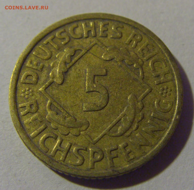 5 пфеннигов 1936 А Германия №1 06.12.2024 22:00 МСК - CIMG10001 (105).JPG