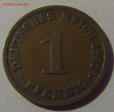 1 пфеннигов 1907 А Германия №1 06.12.2024 22:00 МСК - CIMG10001 (109).JPG