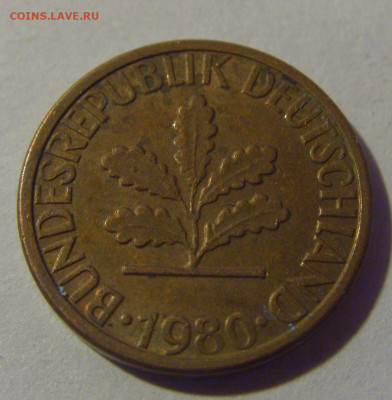 1 пфенниг 1980 D ФРГ №1 06.12.2024 22:00 МСК - CIMG10001 (127).JPG