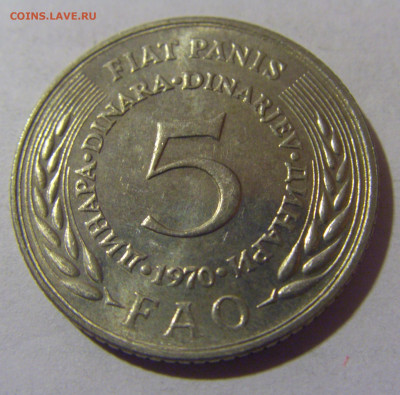 5 динар 1970 ФАО Югославия №2 06.12.2024 22:00 МСК - CIMG0263.JPG