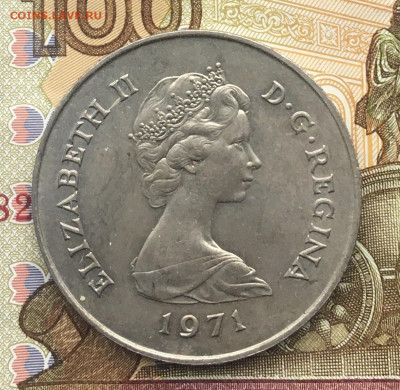 Гибралтар 25 пенсов 1971 Обезьяна до 04.12.2024 - IMG_E3444.JPG