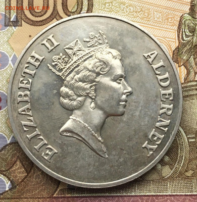 Олдерни 2 фунта 1995 Корабль до 04.12.2024 - IMG_E3460.JPG