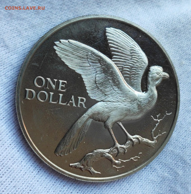 1 долл 1980 Тринидад и Тобаго Proof до 21.00 МСК 07.12.2024 - 1731537440024