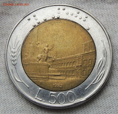 Италия 500 лир 1982 до 5.12.2024 - Италия 500 лир 82.JPG