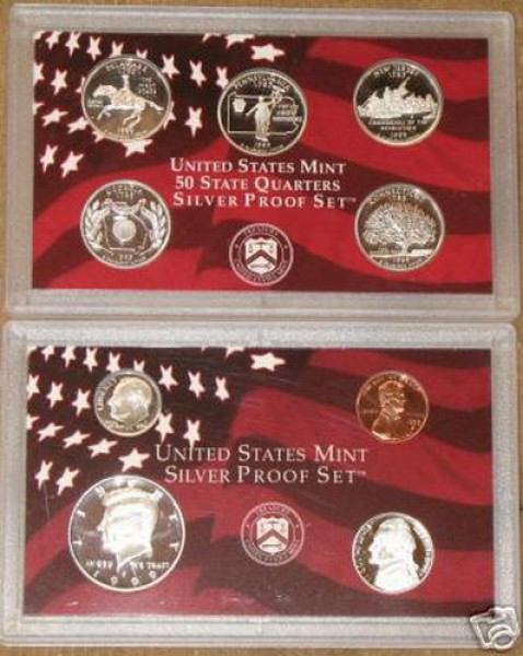 Куплю 1999 United States Mint silver Proof State Quarter Set - 99sproofset