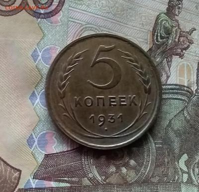 5 копеек 1931. До 07.12.24 в 22.00 - 20241202_154653