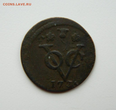 Голландская Индия 1 дьюит 1735 г. С рубля! до 06.12.24 - DSCN3428.JPG