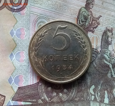 5 копеек 1954. До 07.12.24 в 22.00 - 20241202_160714