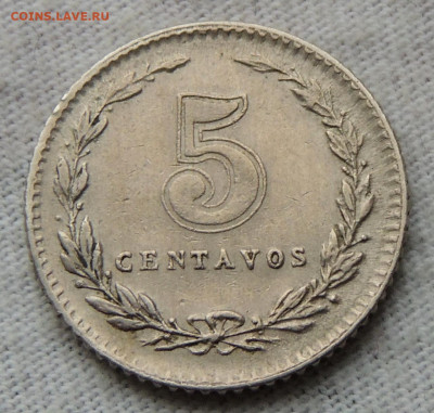 Аргентина 5 сентаво 1941 до 5.12.2024 - Аргентина 5 сентаво 41.JPG