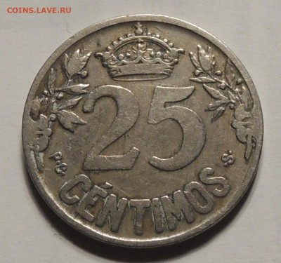 Испания 25 сентимо 1925 до 5.12.2024 - Испания 25 сентимо 25.JPG