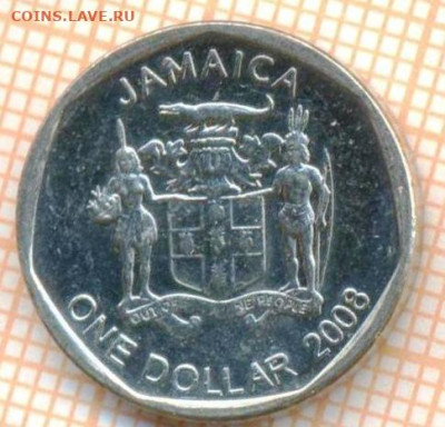 Ямайка 1 доллар 2008 г., до 09.12.2024 г. в 22.00 по Москве - Ямайка 1 доллар 2008 1759