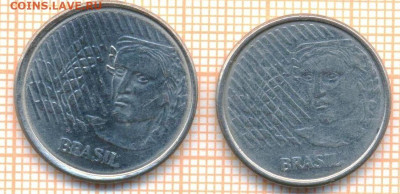 Бразилия 5,10 сентаво 1994 г., до 09.12.2024 г. в 22.00 по М - Бразилия 5 10 сентаво 1994 1808а