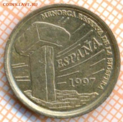 Испания 5 песет 1997 г., до  09.12.2024 г. в 22.00 по Москве - Испания 5 песет 1997 1814