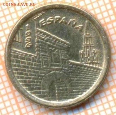 Испания 5 песет 1996 г., до 09.12.2024 г. в 22.00 по Москве - Испания 5 песет 1996 1821