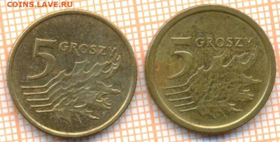 Польша 5 грошей 2011,2014 г., до 09.12.2024 г. в 22.00 по Мо - Польша 5 грошей 2011 2014 1831а