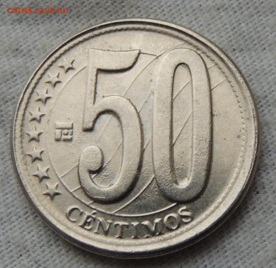 Венесуэла 50 сентимо 2012 до 8.12.2024 - Венесуэла 50 сентимо 2012.JPG