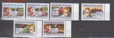 Гвинея 2007 Формула 1 К Райкконен 6м** с зубцами до 09 12 - 942 — копия