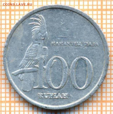 Индонезия 100 рупий 1999 г., до 09.12.2024 г. в 22.00 по Мос - Индонезия 100 рупий 1999 1373а