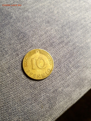 Германия 2пфеннига,5пфеннигов 1924г.,10пф.1950г.до 08.12 - 20241204_203620~2
