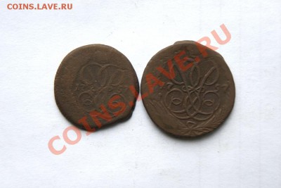 денга, копейка 1757 г. до 04.02.12. в 22.00 мв - DSC06220.1