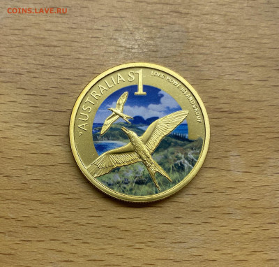 Австралия 1$ доллар 2012 Острова Лорд-Хау Фауна Птица Животн - IMG_0161.JPG