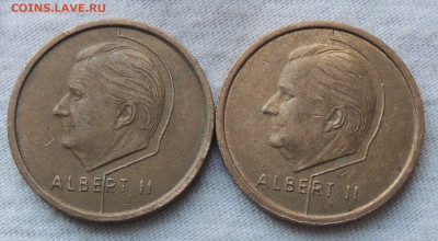 Бельгия 20 франков 1996 2 монеты до 8.12.2024 - 20 франков 1996 2 .JPG