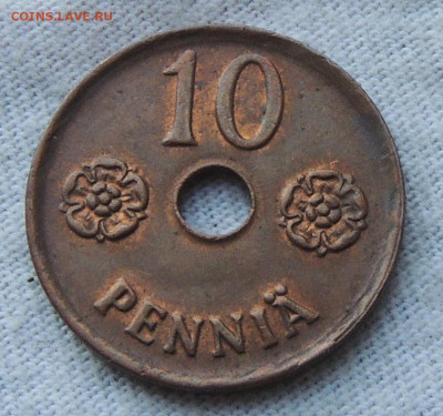 Финляндия 10 пенни 1942 отличная до 11.12.2024 - Финляндия 10 пенни 42.JPG