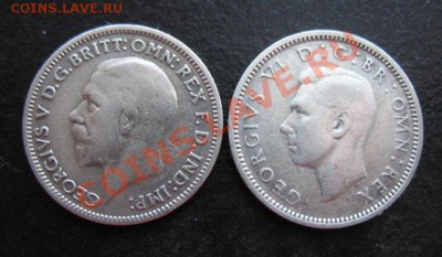 Британия, набор 6 пенсов, серебро, до 07.02 в 21-00 мск - брит 6 2 шт а