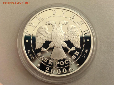 3р 2000 Снежный барс. Сохраним наш мир, Ag900, до 12.12 - 3р Снежный барс-2