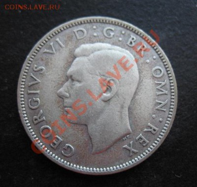Британия, 1937 2 ш, серебро, до 07.02 в 21-00 мск - 37 2 ш
