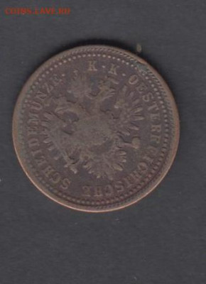 Австрия 1851 1крейцер до 10 12 - 29а