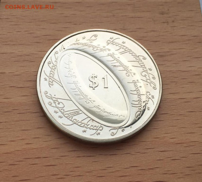 Крона Шайба Новая Зеландия 1$ доллар 2003 Властелин Колец - krona_shajba_novaja_zelandija_1_dollar_2003_vlastelin_kolec_kolco_vsevlastija (2)