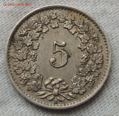 Швейцария 5 раппенов 1920 - Швейцария 5 раппенов 20.JPG