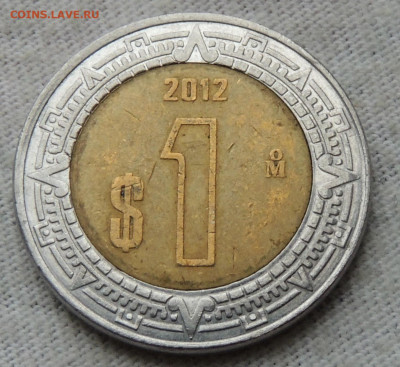 Мексика 1 песо 2012 до 11.12.2024 - Мексика 1 песо.JPG