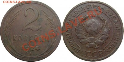 2 копейки 1924 (Ф-4) оценка - IMGP8026 копия