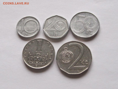 10 20 50 геллеров 1 2 кроны 1993-1995 Чехия 08.12 22:20 - IMG_0446.JPG