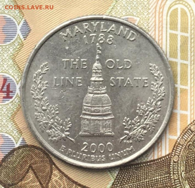 США 25 центов 2000D Мэрилэнд до 11.12.2024 в 22.00 - IMG_E3713.JPG