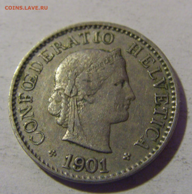 5 раппен 1901 Швейцария №1 13.12.2024 22:00 М - CIMG2161.JPG