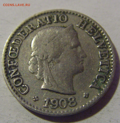 5 раппен 1908 Швейцария №1 13.12.2024 22:00 М - CIMG2181.JPG